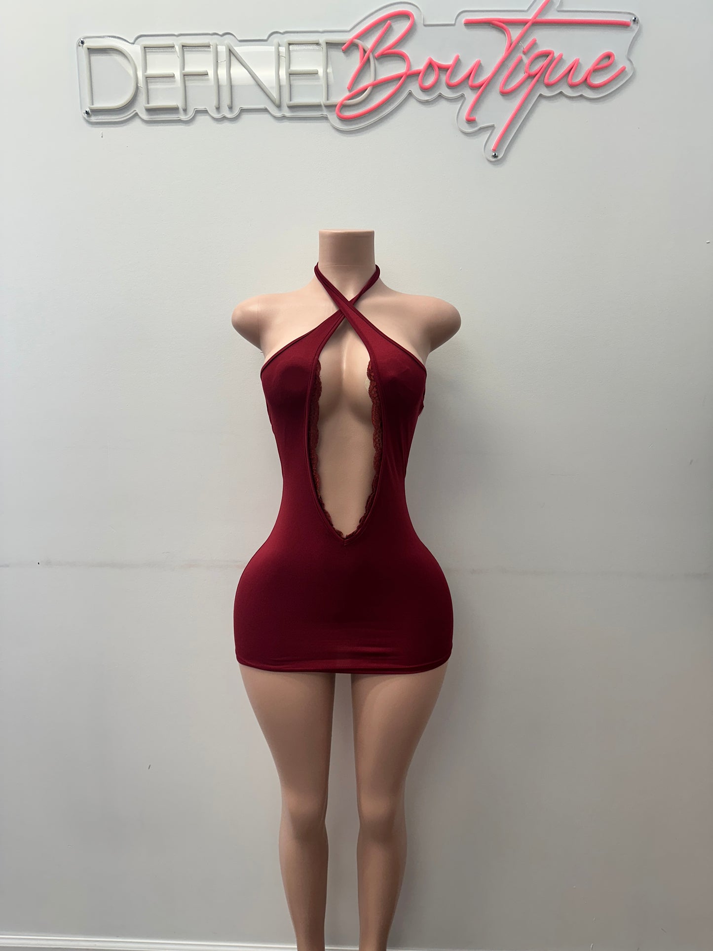 Cross Mini | Dress