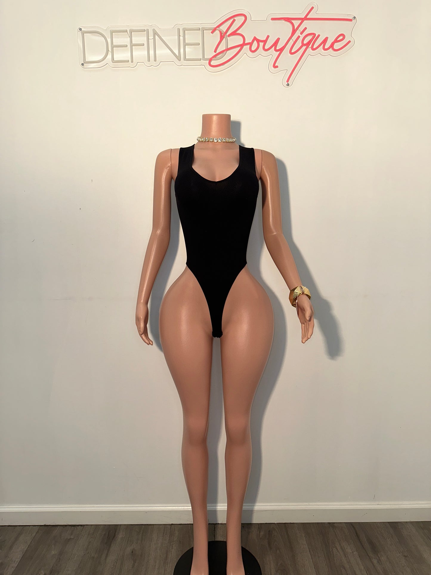 Plunged Tank | Bodysuit
