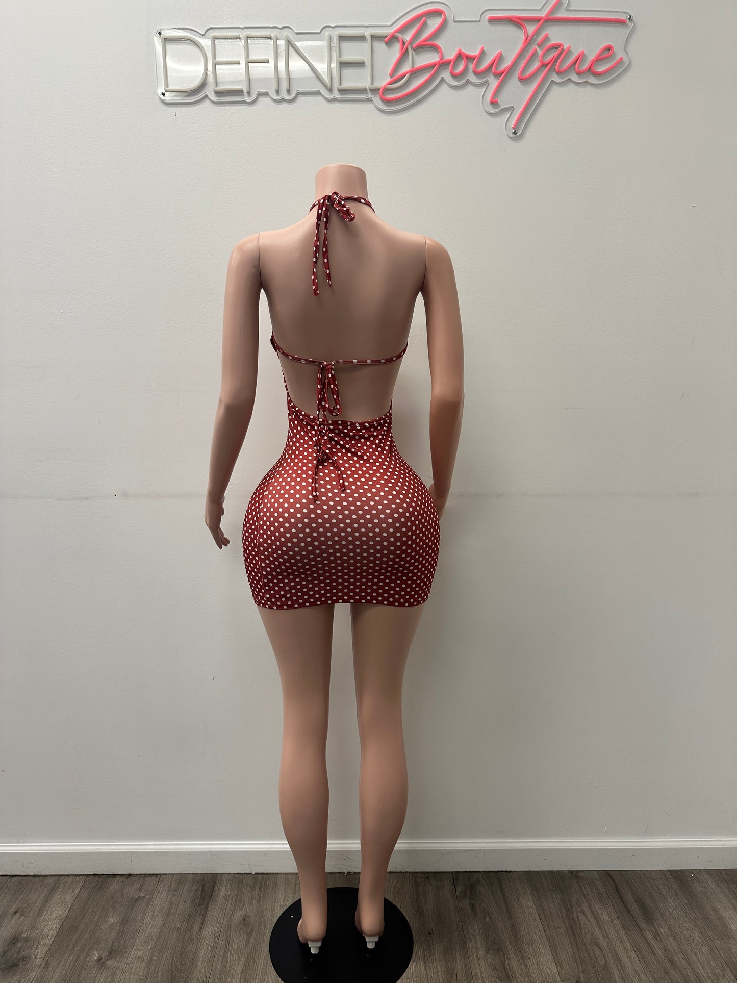 Polka Halter | Dress
