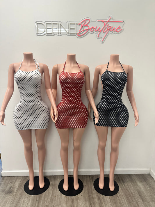 Polka Halter | Dress