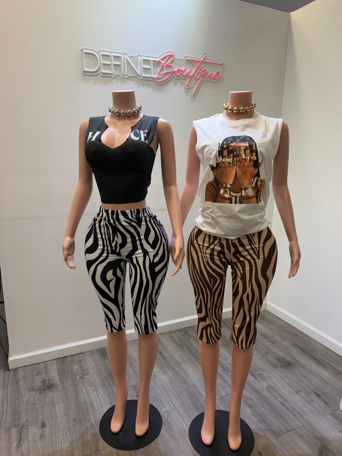 Zebra Capri | Pants