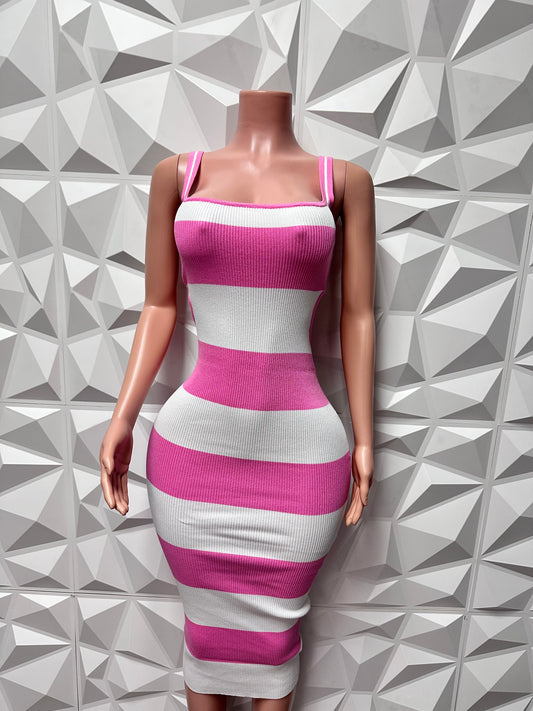 Stripe Midi | Dress
