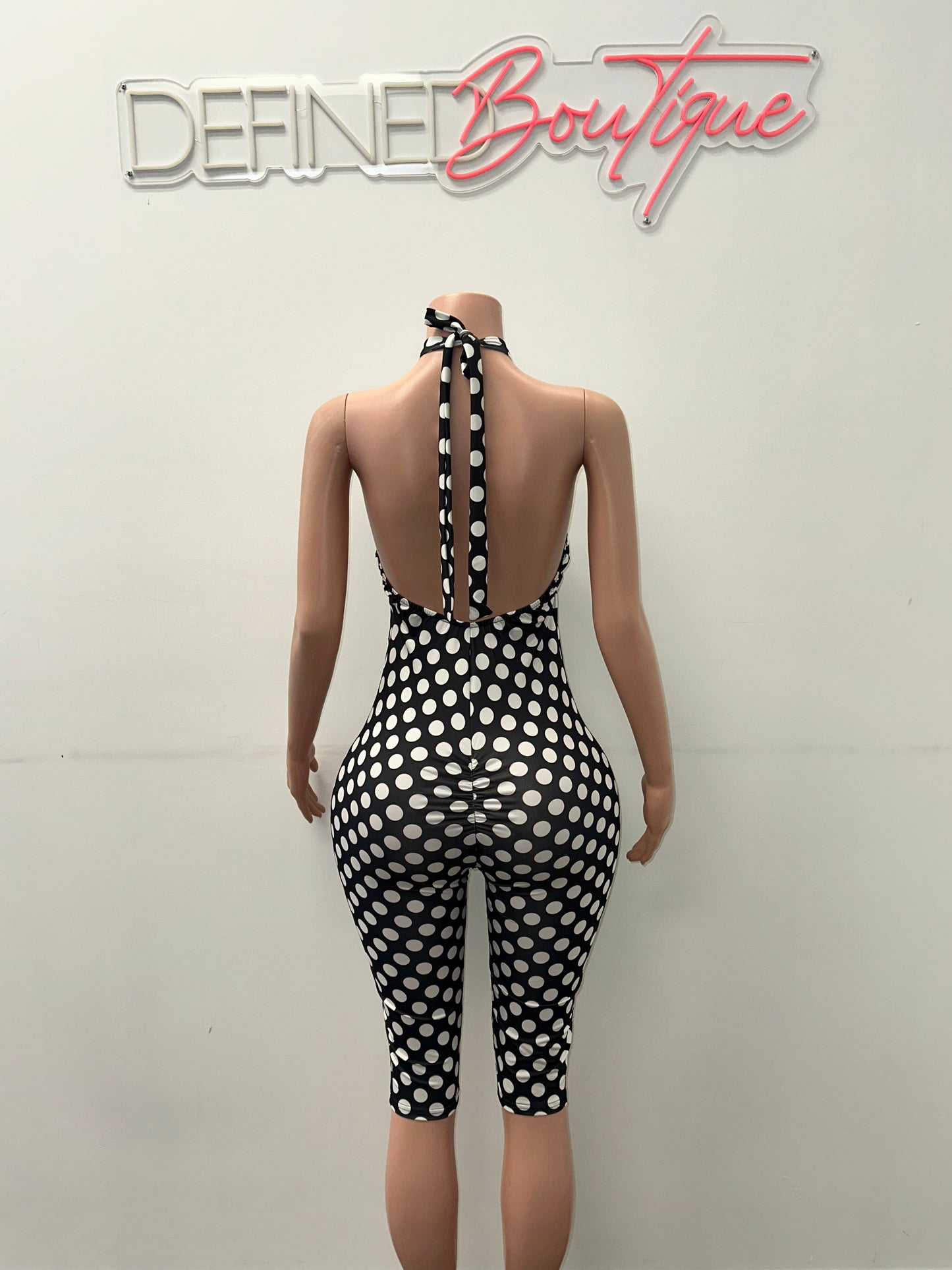 Polka Halter | Jumpsuit