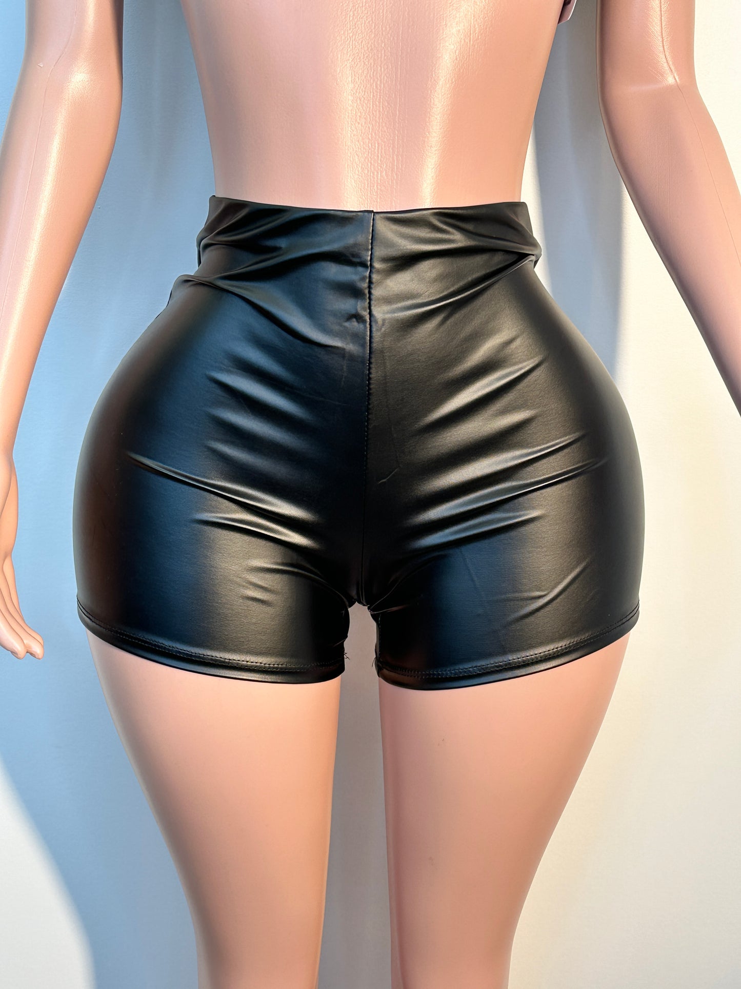 Faux | Leather Shorts