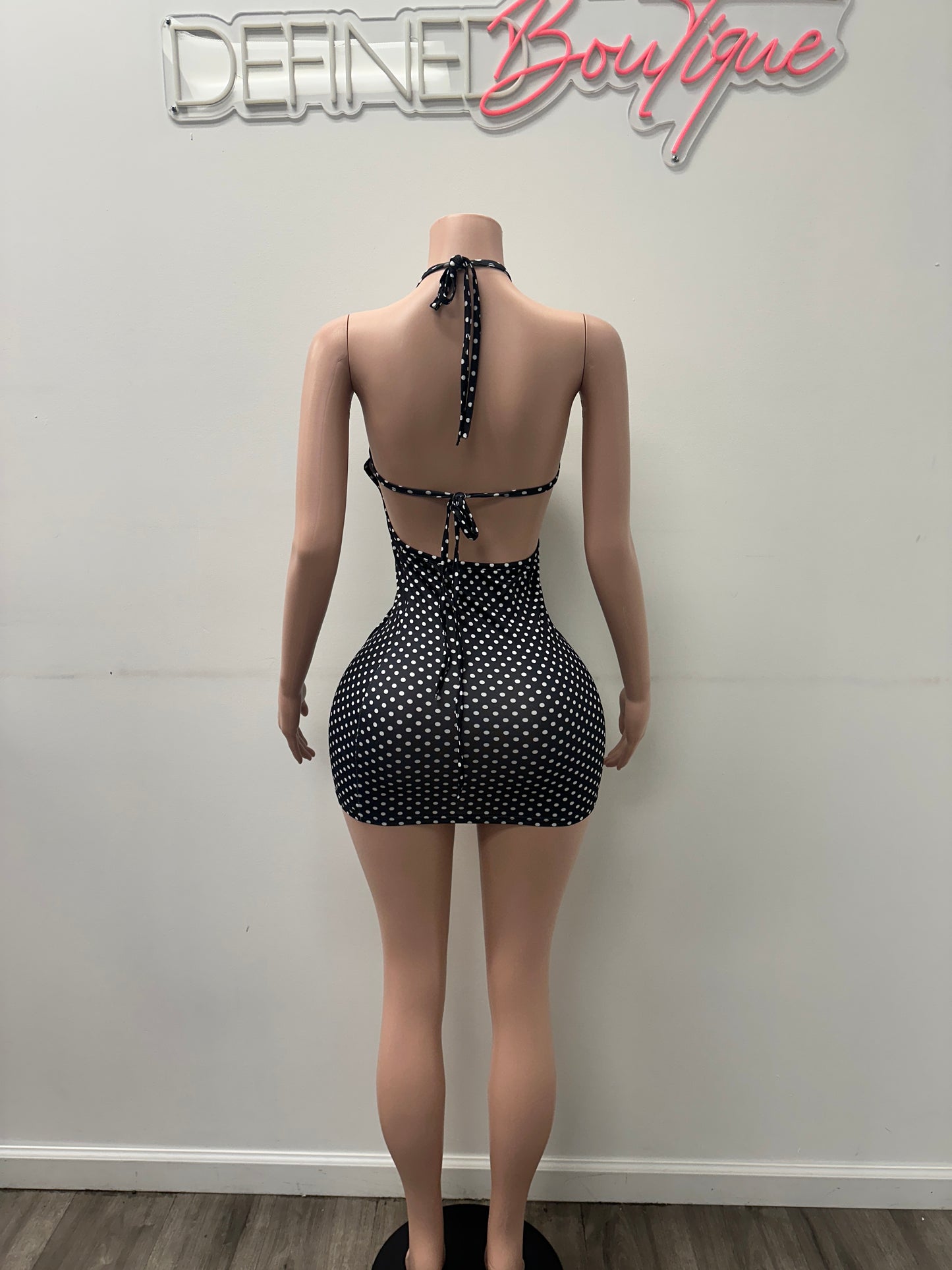 Polka Halter | Dress