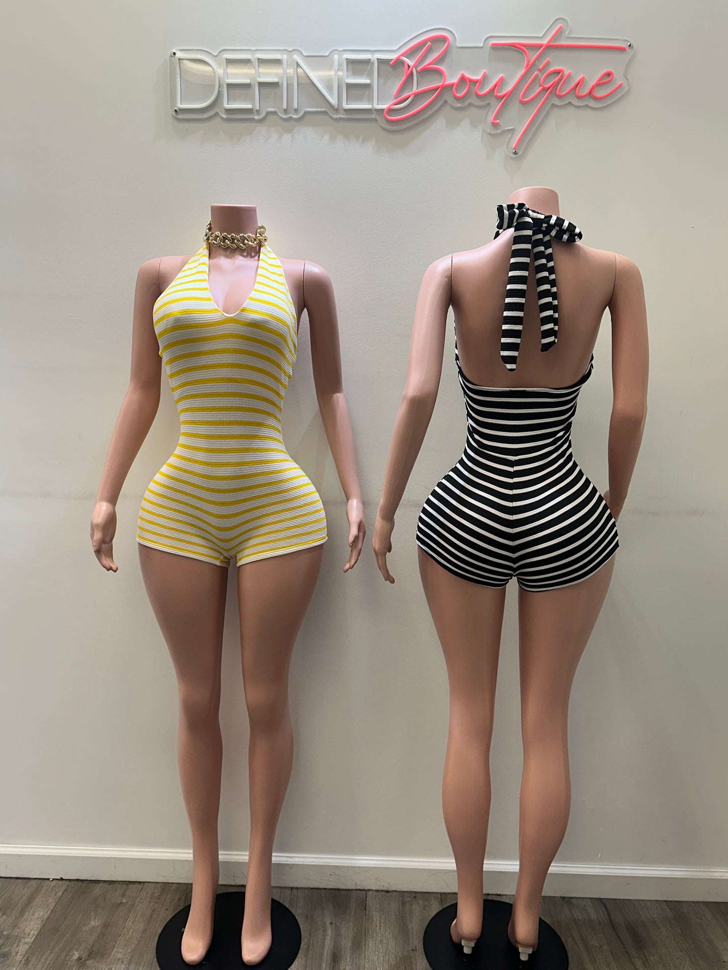 Shana Striped | Romper