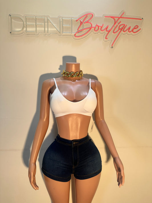 Ribbed Brami | Halter Top