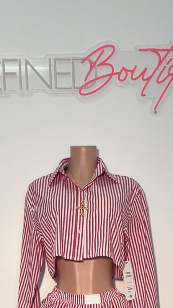 Ali Pinstripe | Set