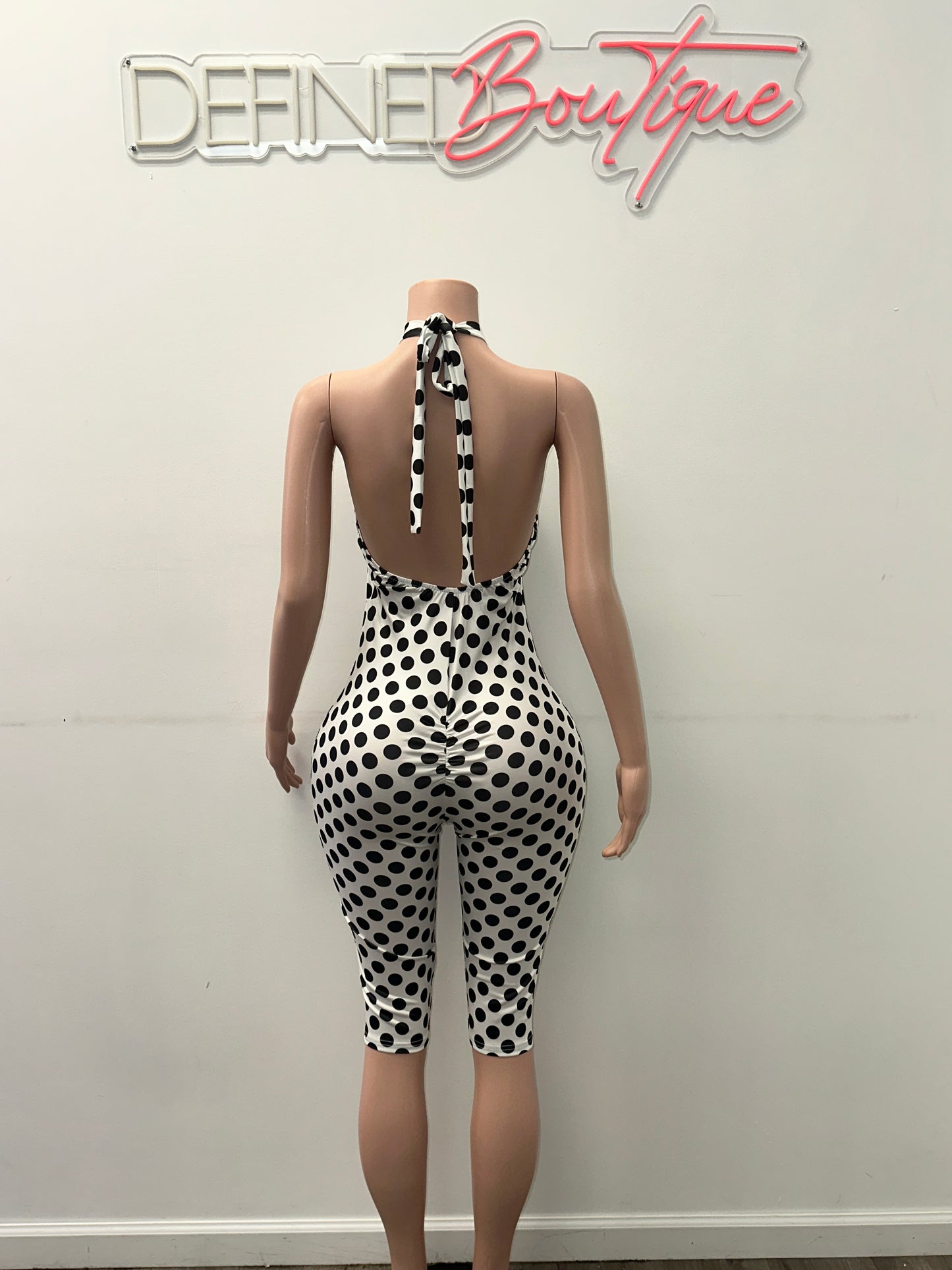 Polka Halter | Jumpsuit