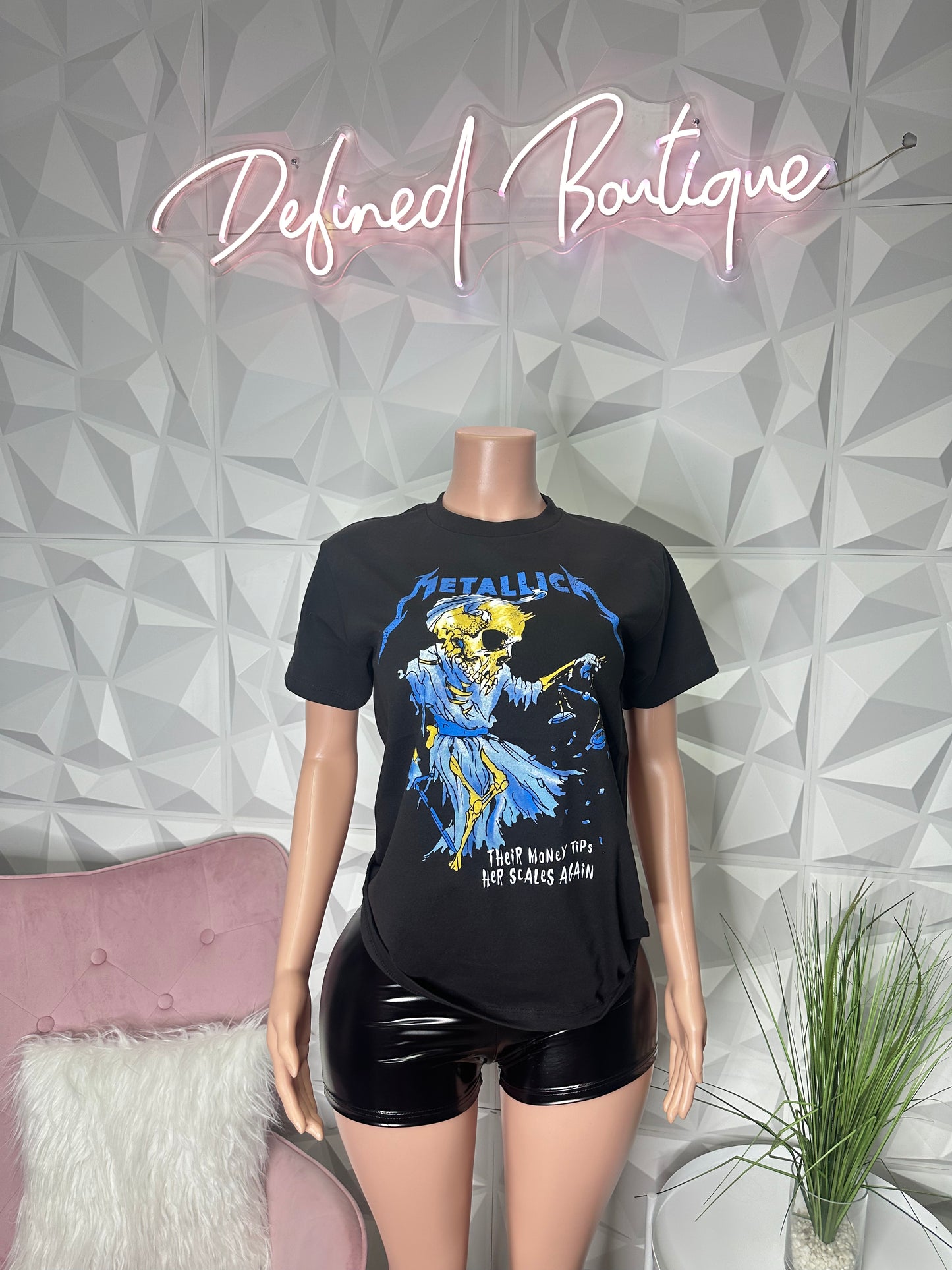 Metallica graphic hot sale tee