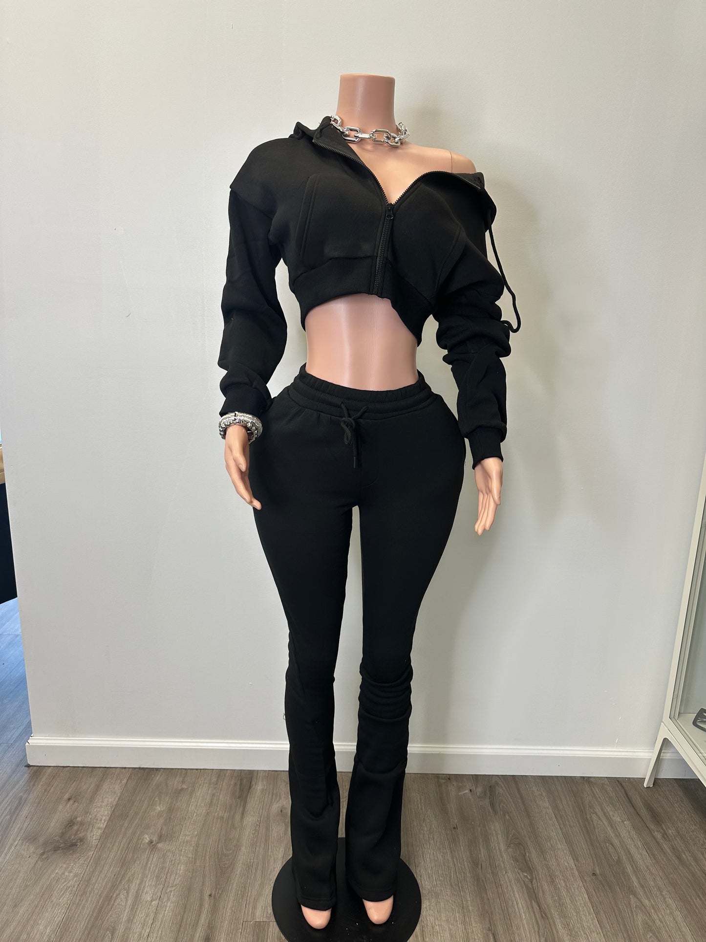 Cre Stacked Jogger | Set