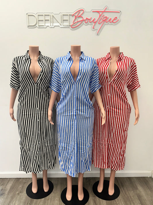 Kay | Striped Dress