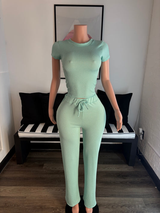 Rib Pant | Set