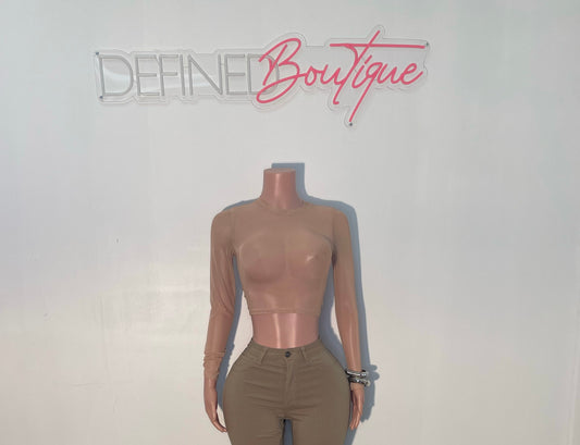 Mesh Crop | Top