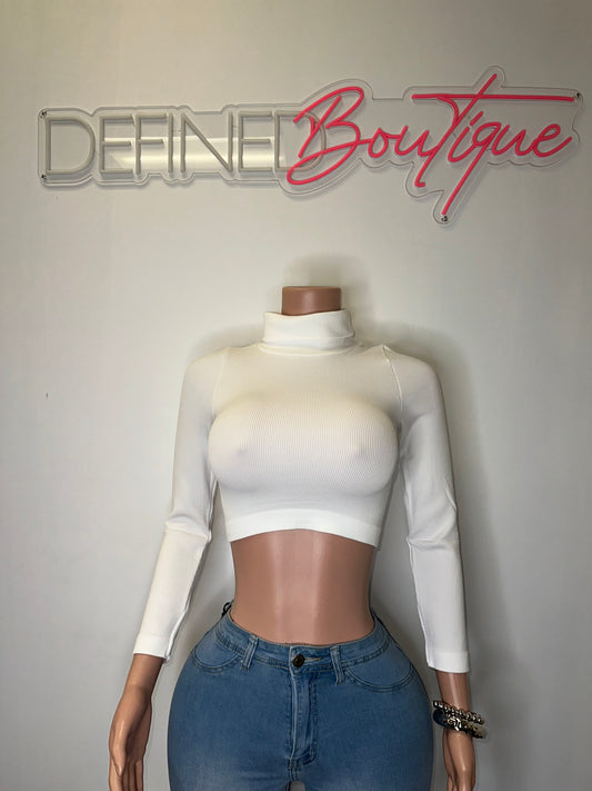 Defined Turtleneck | Top