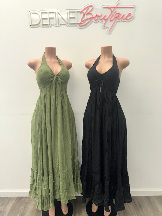 Halter Maxi | Dress