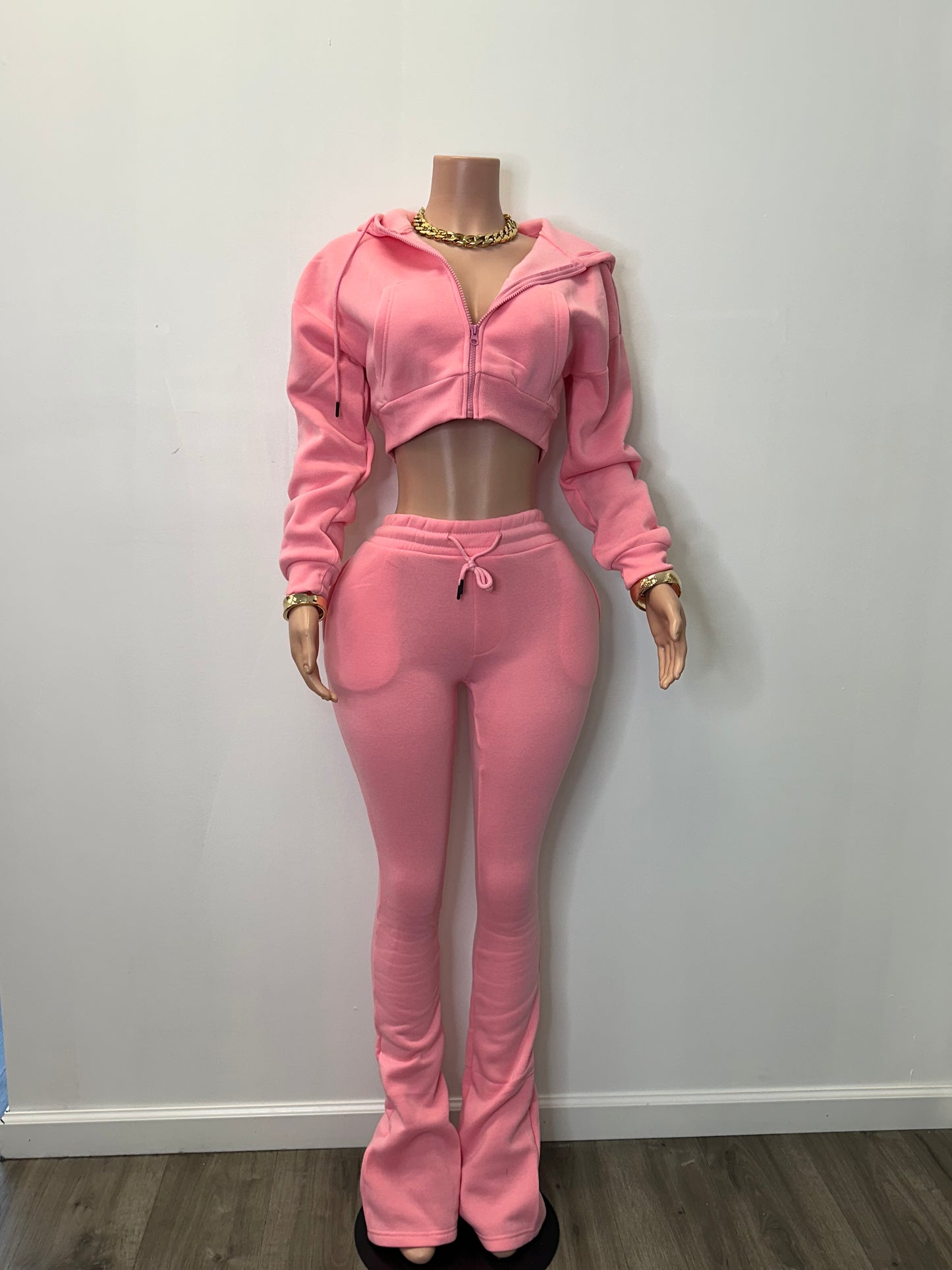 Cre Stacked Jogger | Set