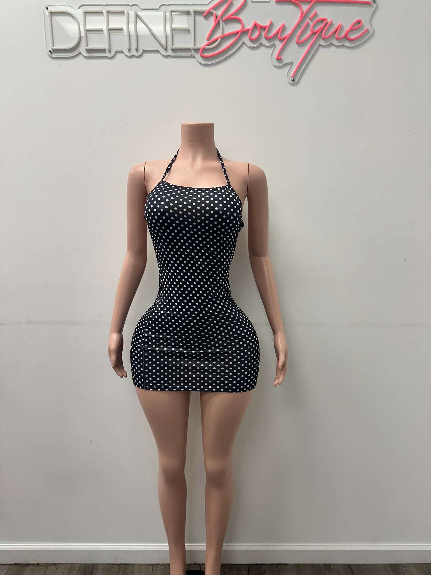 Polka Halter | Dress
