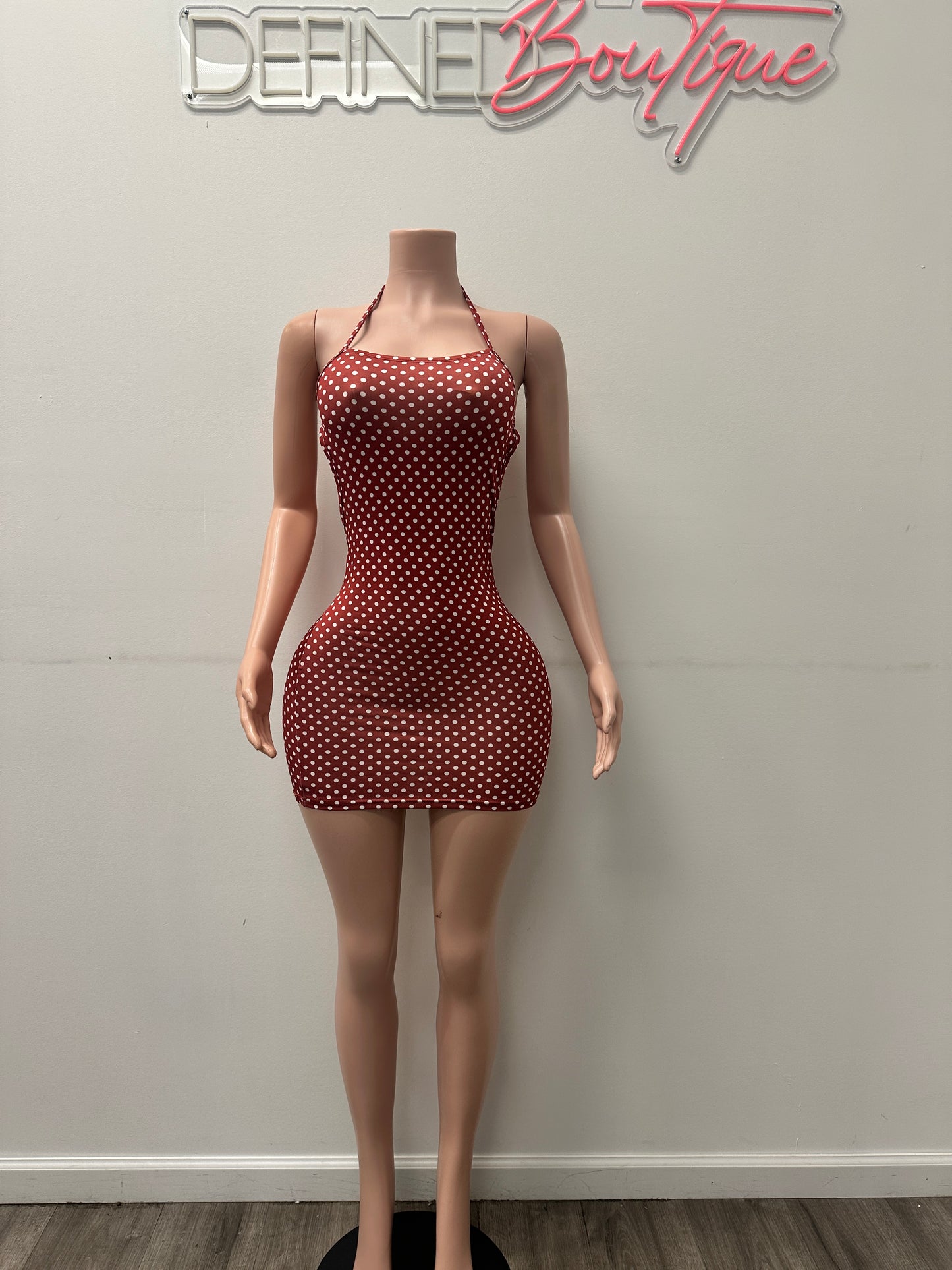 Polka Halter | Dress