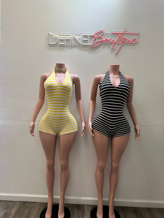Shana Striped | Romper