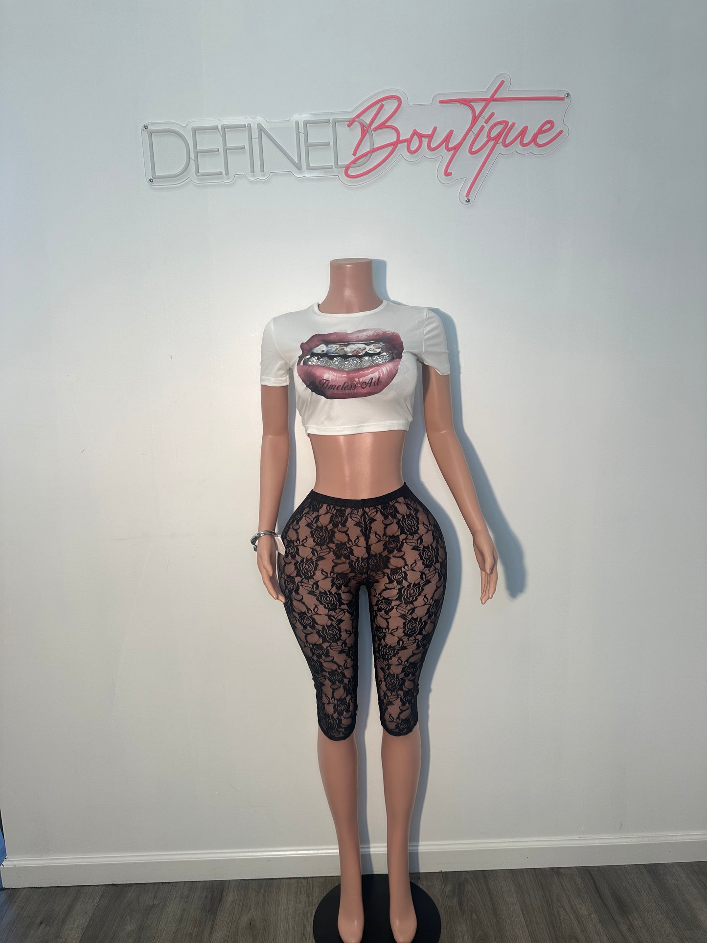 Lace Biker | Shorts