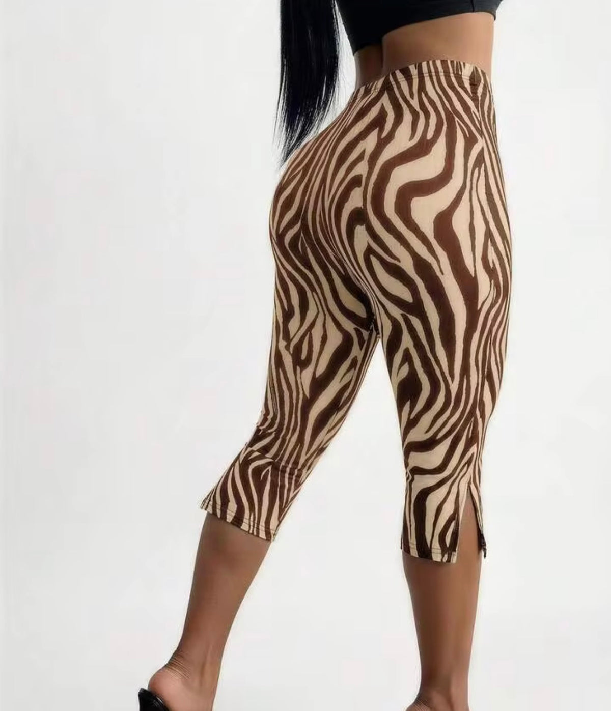 Zebra Capri | Pants
