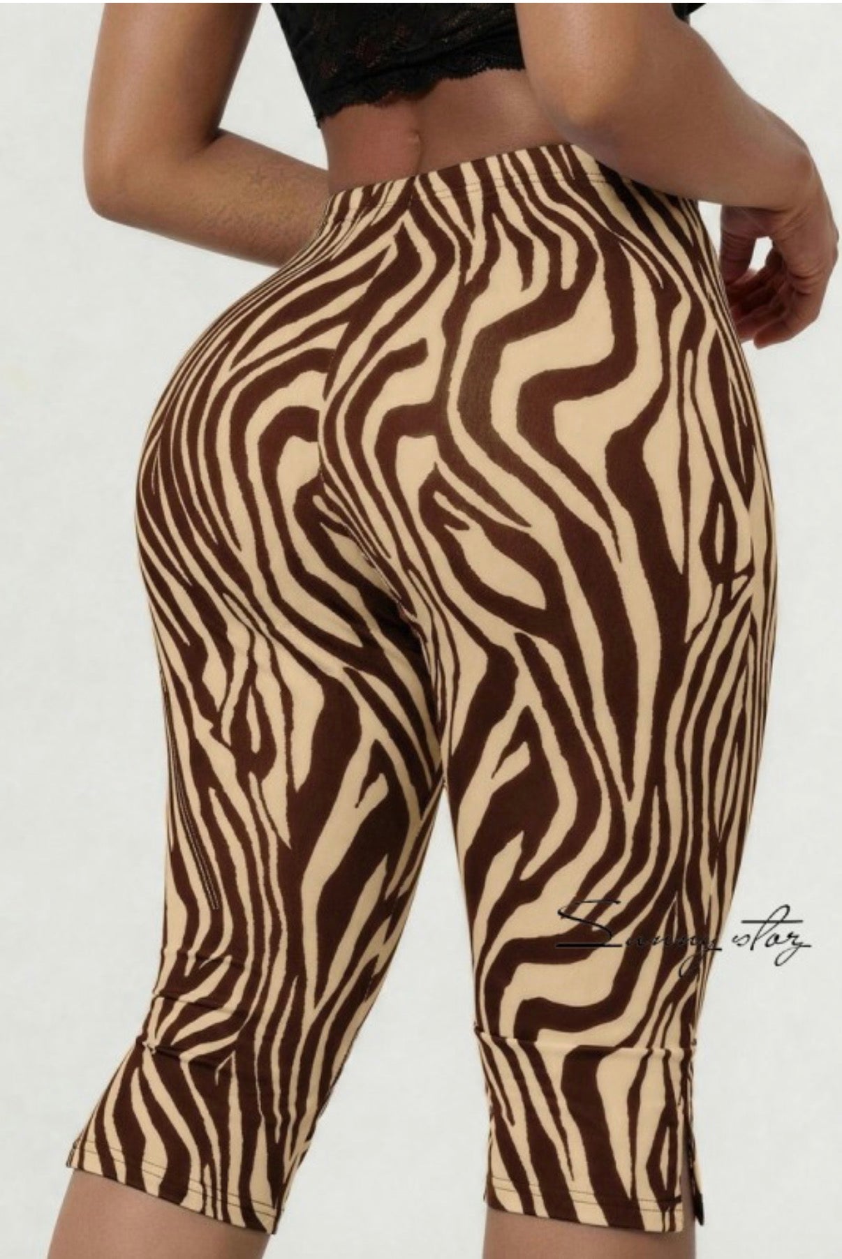 Zebra Capri | Pants