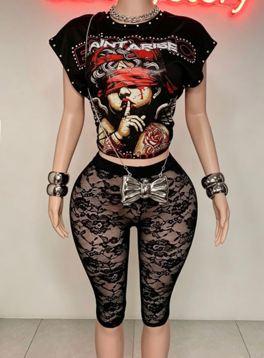 Hush Graphic | Tee