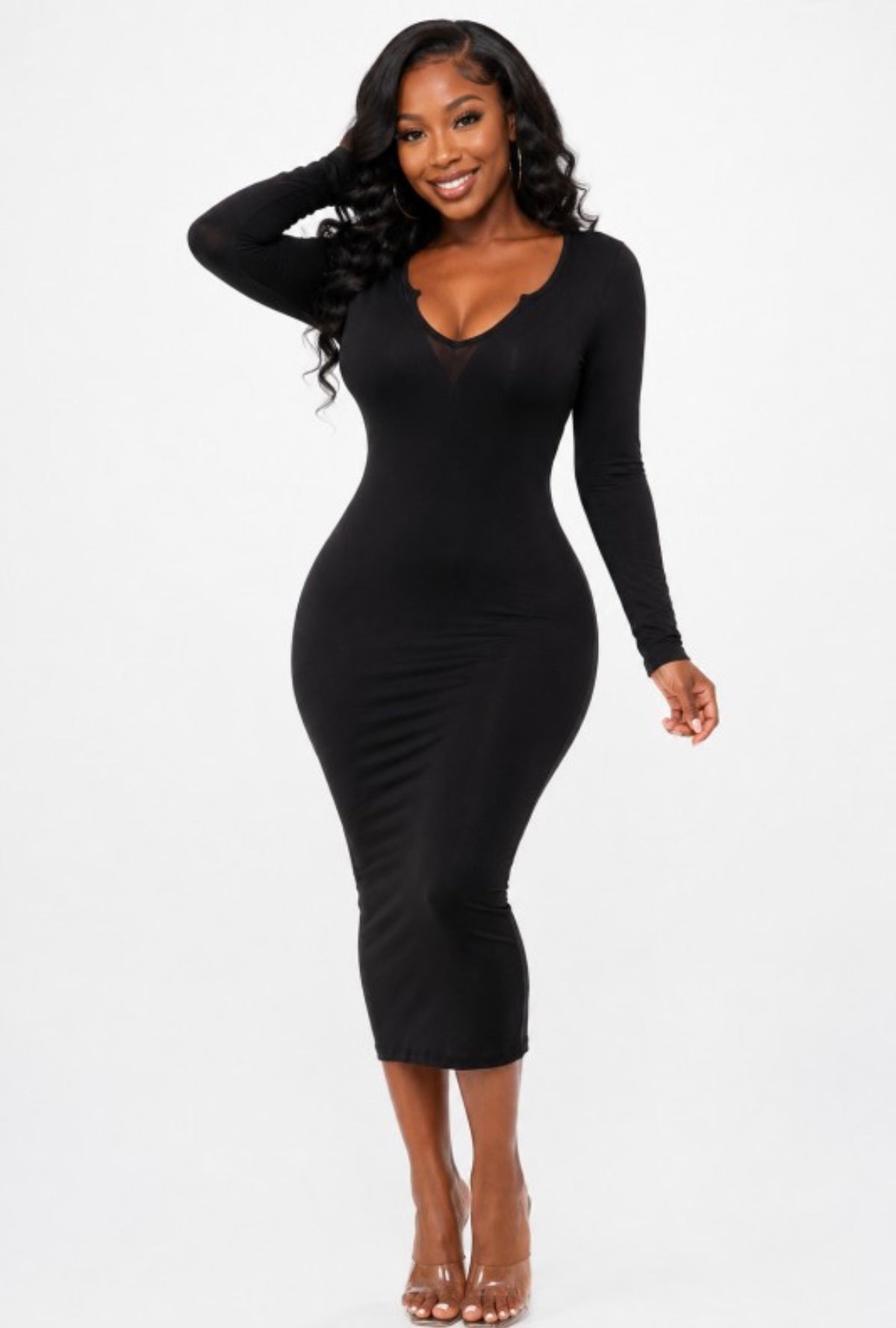 Basic V-Neck | Maxi Dress