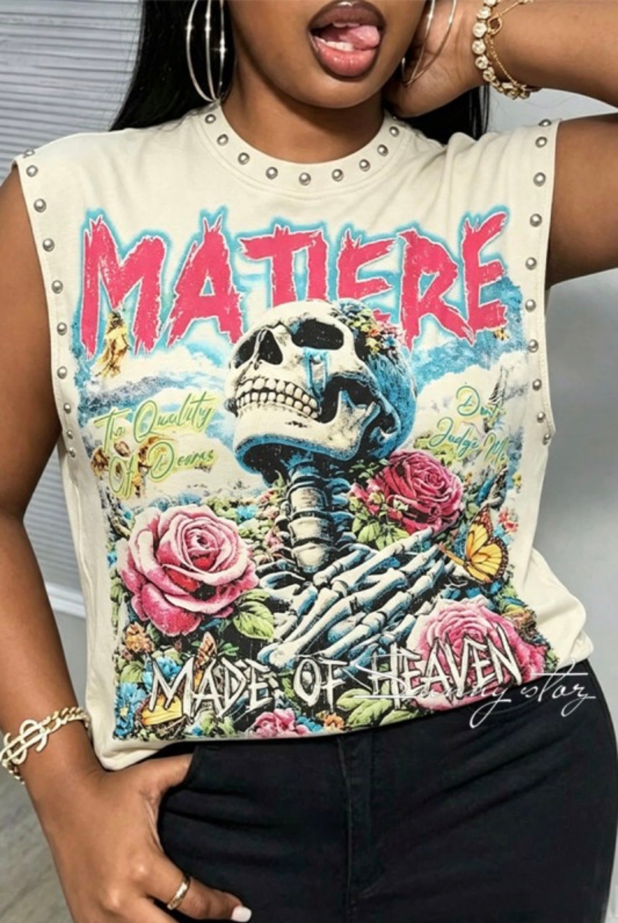 Bonez Studded | Tee