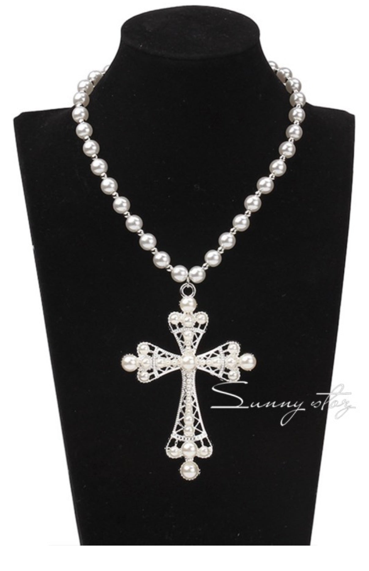 Pearl Cross | Necklace