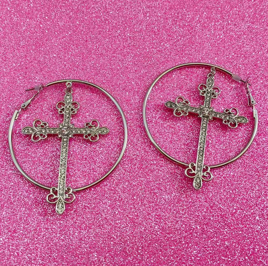Cross Me | Earrings