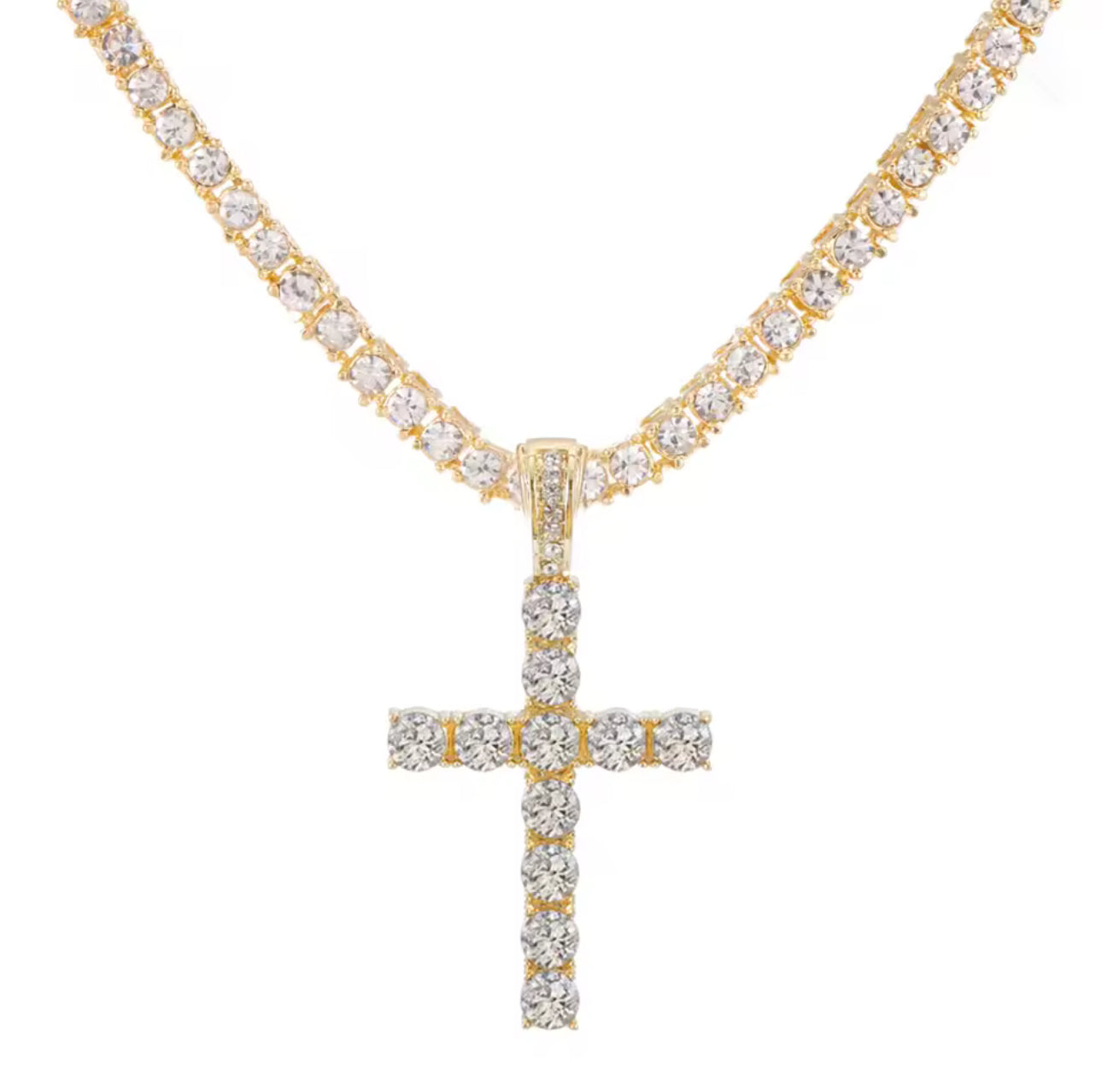 Crosses Diamond | Necklace