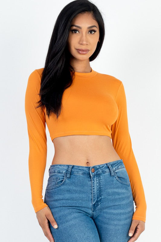 Basic Long Sleeve | Crop